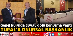 Başkan Tural’a onursal başkanlık