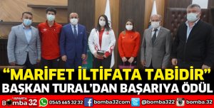 Başkan Tural’dan başarıya ödül