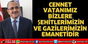 BAŞKAN TURAL’DAN GAZİLER GÜNÜ MESAJI