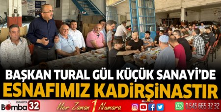 Başkan Tural’dan Gül Küçük Sanayi Sitesi esnafına ziyaret 