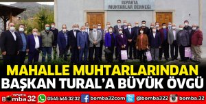 BAŞKAN TURAL’DAN MUHTARLARA ZİYARET