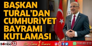 Başkan Tural’dan Cumhuriyet Bayramı kutlaması