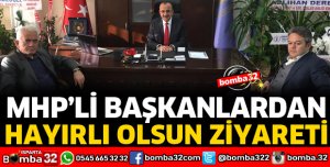 BAŞKAN TURAL'A HAYIRLI OLSUN ZİYARETİ