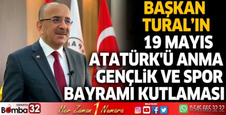 Başkan Tural'dan 19 Mayıs kutlaması