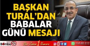 Başkan Tural'dan Babalar Günü mesajı