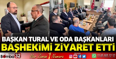 Başkan Tural'dan Başhekime ziyaret