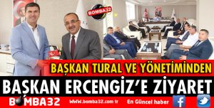 BAŞKAN TURAL'DAN BURDUR BELEDİYE BAŞKANINA ZİYARET