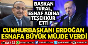 Başkan Tural'dan Cumhurbaşkanı Erdoğan'a teşekkür