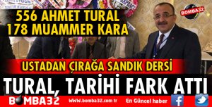 BAŞKAN TURAL'DAN SEÇİMLERDE TARİHİ FARK!