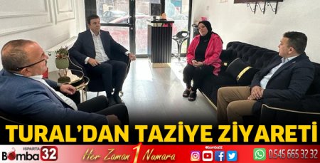 Başkan Tural'dan taziye ziyareti
