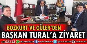 BAŞKAN TURAL'I ZİYARET ETTİLER