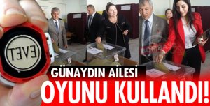 BAŞKAN VE AİLESİ OYUNU KULLANDI 