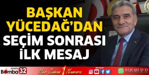 Başkan Yücedağ'dan açıklama