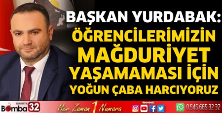 Başkan Yurdabak KYK yurt sorunları için yoğun çaba harcıyor