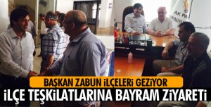 BAŞKAN ZABUN BAYRAM TURLARINDA