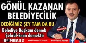 BAŞKAN ZABUN GÖNÜL BELEDİYECİLİĞİNİ ANLATTI