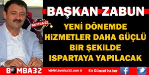 BAŞKAN ZABUN'DAN FLAŞ AÇIKLAMALAR