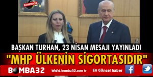 BAŞKAN  ZÜBEYDE  TURHAN’DAN 23 NİSAN MESAJI