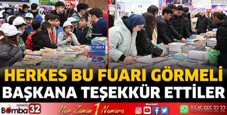 Başkana teşekkür ettiler