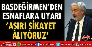 BAŞKANDAN ESNAFLARA UYARI