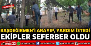 BAŞKANI ARAYIP YARDIM İSTEDİ
