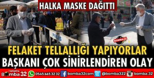 BAŞKANI SİNİRLENDİREN OLAY