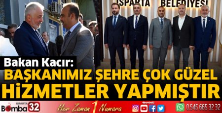 Başkanımız şehre çok güzel hizmetler yapmıştır