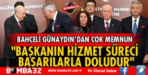 BAŞKANIN HİZMET SÜRECİ BAŞARILARLA DOLUDUR