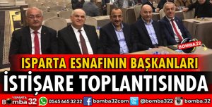 BAŞKANLAR İSTİŞARE TOPLANTISINDA