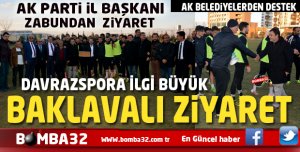 BAŞKANLARDAN ISPARTA DAVRAZSPOR’A ZİYARET