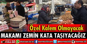 BAŞKANLIK MAKAMINI ZEMİN KATA TAŞIYACAĞIZ