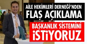 BAŞKANLIK SİSTEMİNİ İSTİYORUZ