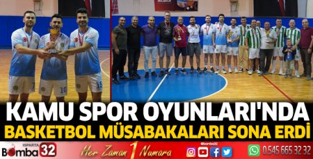 Basketbol müsabakaları sona erdi