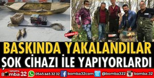 BASKINDA YAKALANDILAR