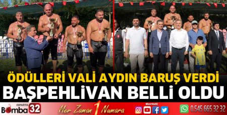 Başpehlivan belli oldu