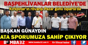 BAŞPEHLİVANLAR BELEDİYE’DE