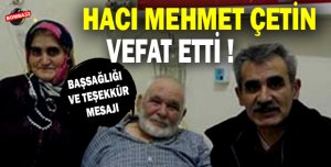 BAŞSAĞLIĞI VE TEŞEKKÜR
