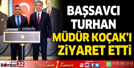 Başsavcı'dan İl Emniyet'e ziyaret