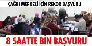 BAŞVURU SAYISI 6 BİNİ GEÇECEK