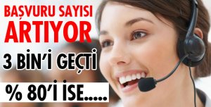 BAŞVURULAR SÜREKLİ ARTIYOR
