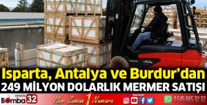Batı Akdeniz’den mermer ihracatı