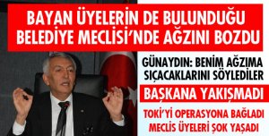 BAYAN BELEDİYE MECLİS ÜYELERİ TEPKİ GÖSTERDİ