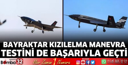 Bayraktar Kızılelma manevra testini de başarıyla geçti