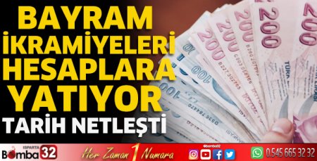 Bayram ikramiyeleri hesaplara yatıyor