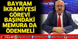 Bayram ikramiyesi görevi başındaki memura da ödenmeli