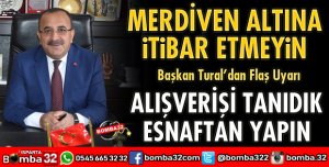 BAYRAM ÖNCESİ VATANDAŞI UYARDI