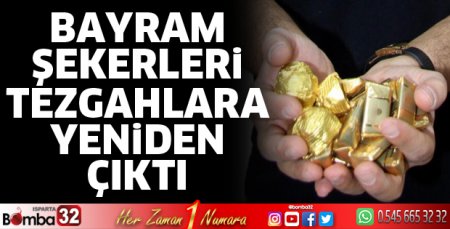 Bayram şekerleri tezgahlarda yerini aldı