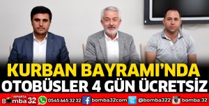 BAYRAMDA OTOBÜSLER 4 GÜN ÜCRETSİZ