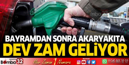 Bayramdan sonra akaryakıta dev zam geliyor