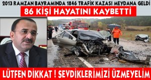 BAYRAMINIZI ZEHİR ETMEYİN!!!
